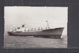 SWEDEN  MS ROSARIO  JOHNSON LINE, c1960 ppc., unused.