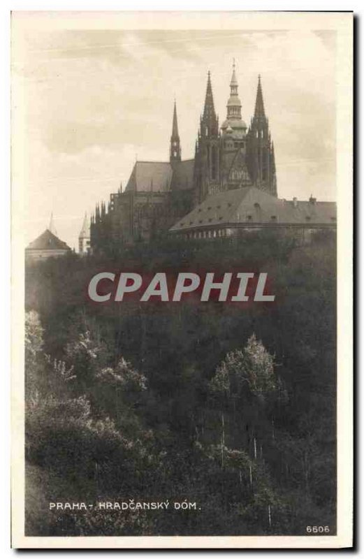 Postcard Old Praha Hradcansky Dom