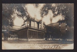 Rochester MINNESOTA RPPC 1913 KAHLER HOTEL Inn Advertising MN