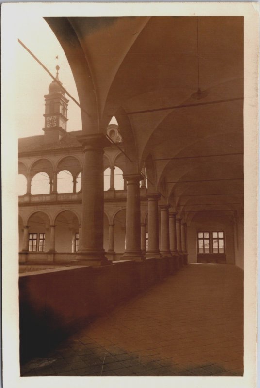 Czech Republic Litomysl z Loggie Zamecke, Litomyšl Vintage RPPC C139