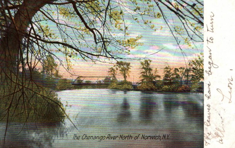 Chenango River North of Norwich,NY
