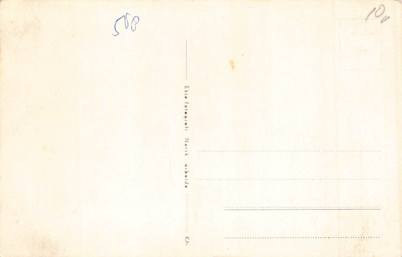 Norway Sandane General View vintage postcard