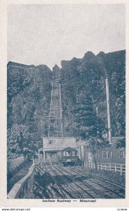 MONTREAL, Quebec, Canada, 1900-1910s; Incline Railway