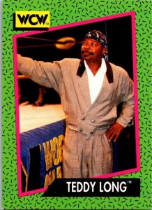 1991 WCW Wrestling Card Teddy Long sk21099