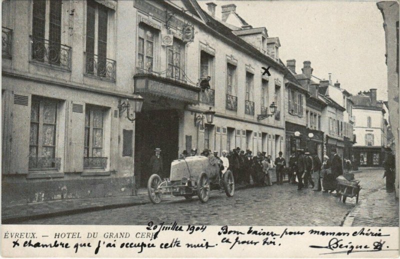CPA EVREUX - Hotel du Grand Cerf (148416)