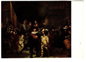 Rembrandt Painting, The Nightwatch,