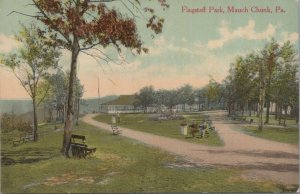 Postcard Flagstaff Park Mauch Chunk PA