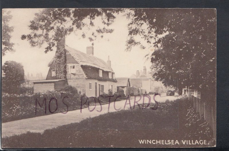 Sussex Postcard - Winchelsea Village    RS17250