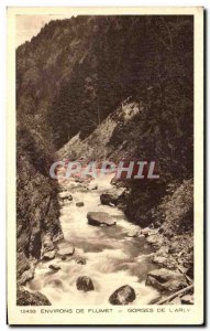 Old Postcard From Around Flumet Gorges De L Arly