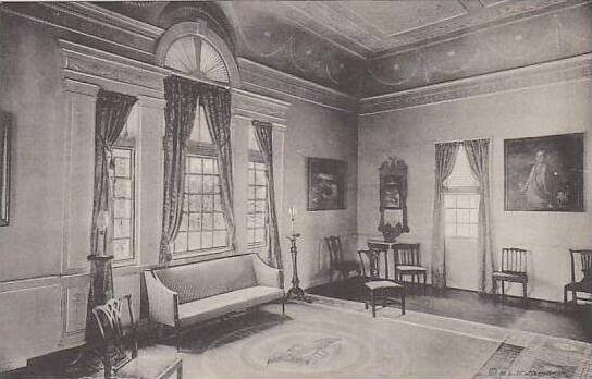 Virginia Mount Vernon Corner Of Banquet Hall Home Of George Washington Albertype