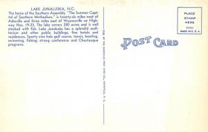 LKE JUNALUSKA, North Carolina  LAMBUTH INN (Former Mission Bld) c1940's Postcard