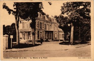 CPA Combs la Ville La Mairie et la Poste (1269140)