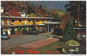 Autumn Trees, Shuffle Board, The Villa Motel, Nelson, British Columbia, Canad...