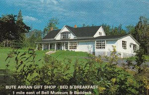 BADDECK, Nova Scotia, Canada, 40-60s; Bute Arran Gift Shop- Bed & Breakfast