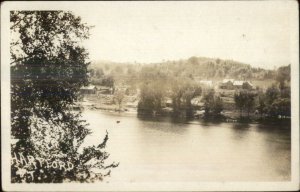 Hartford VT Riverside Homes c1920s Real Photo Postcard