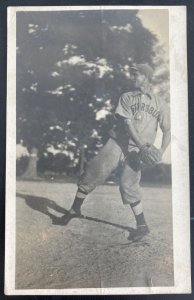 Mint USA Real Picture Postcard Petersburg Baseball Player Pitcher