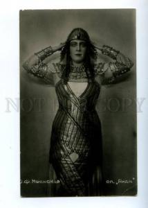 3150405 Olga MSHANSKAYA Russia OPERA Singer AIDA vintage PHOTO