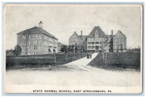 c1905 State Normal School Building East Stroudsburg Pennsylvania PA Postcard