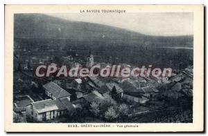 Old Postcard tourism Savoie Gresy sur Isere general view