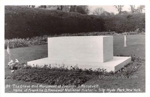 Grave and Monument of Franklin D Roosevelt - Hyde Park, New York NY  