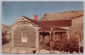 State View~Bottle House Rhyolite Nevada~Vintage Postcard