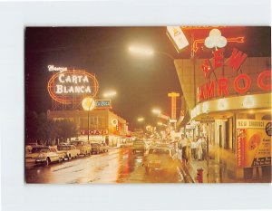 Postcard Nuevo Laredo at Night, Nuevo Laredo, Mexico