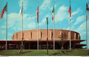 Texas Dallas Entrance View Of New Memorial Auditorium 1971