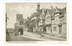 UK - England, Warwick. Leicester's Hospital & West Gate