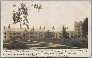 PRINCETON NJ ANTIQUE REAL PHOTO POSTCARD RPPC