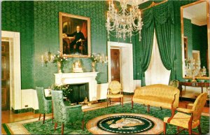 Washington D C The White House Green Room