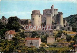 Modern Postcard Chateau of Bonaguil (Lot et Garonne) One of promiers castles ...