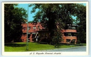 PORT CLINTON, Ohio OH ~ H.B. Magruder MEMORIAL HOSPITAL c1960s Postcard