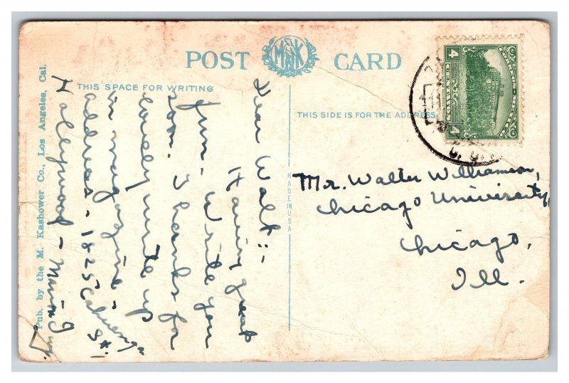 Fuerte (Fort) Tijuana Mex. Mexico Postcard