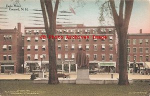 NH, Concord, New Hampshire, Eagle Hotel, Exterior, 1921 PM, Albertype