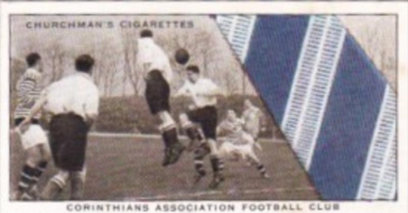 Church Vintage Cigarette Card Well Known Ties No 48 Corinthians Association F...