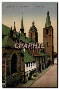 Germany - Deutschland - Neustadt - Haardt Stitskirche - Old Postcard