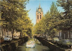 BR31556 Delft Gezicht op Oude Kerk netherlands