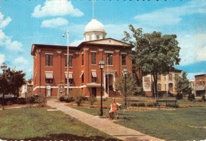 Woodstock, IL Illinois  OLD COURT HOUSE & JAIL  McHenry County OVERSIZE Postcard