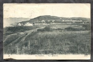 dc1104 - LA MARSA Tunisia 1921 Postcard