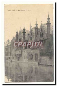 Bruges Old Postcard Palace Franc