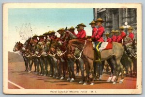 Royal Canadian Mounted Police  Canada   Postcard