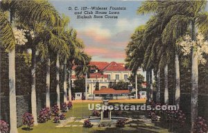 Windener Fountain & Club House Lawn - Hialeah Race Course, Florida FL  