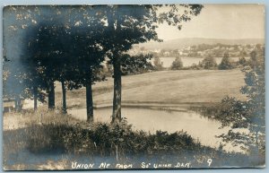 UNION ME ANTIQUE REAL PHOTO POSTCARD RPPC