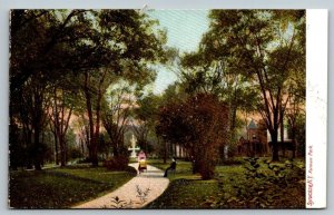 Syracuse  New York  Forman Park  Postcard