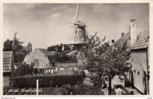 RP: WINDMILL , Molen. Sluis-Holland , 1930s