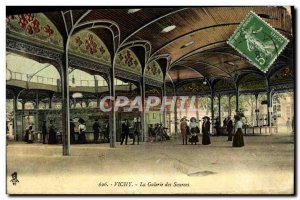 Old Postcard Vichy Galerie des Sources