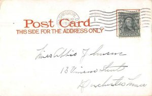 Alice Roosevelt and Nicholas Longworth Politics Vintage Postcard AA105