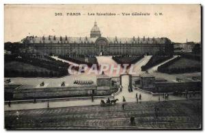 Paris - 7 - Invalides - Vue Generale - Old Postcard