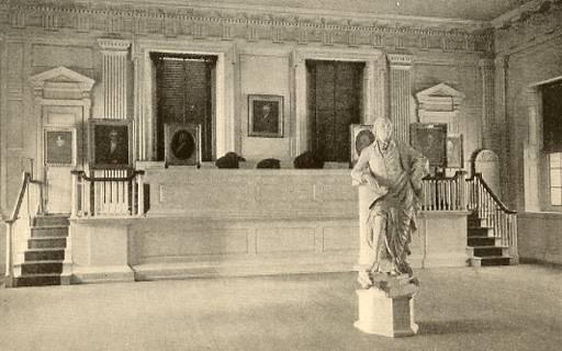 PA - Philadelphia. Independence Hall, Supreme Court Room