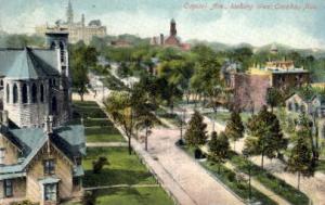 Capitol Avenue, Looking West Omaha NE 1909
